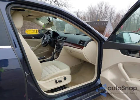 2012 Volkswagen Passat 2.0L Tdi Sel Premium z USA, uszkodzony, nr VIN 1VWCN7A36CC055603